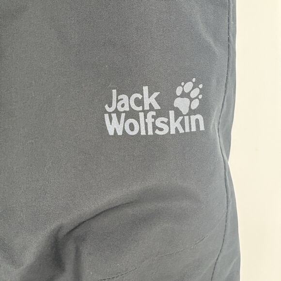 Jack Wolfskin Kids Ski Snowboard Winter Outdoor Trousers Pants Kids 3/4 Black - Picture 2 of 5